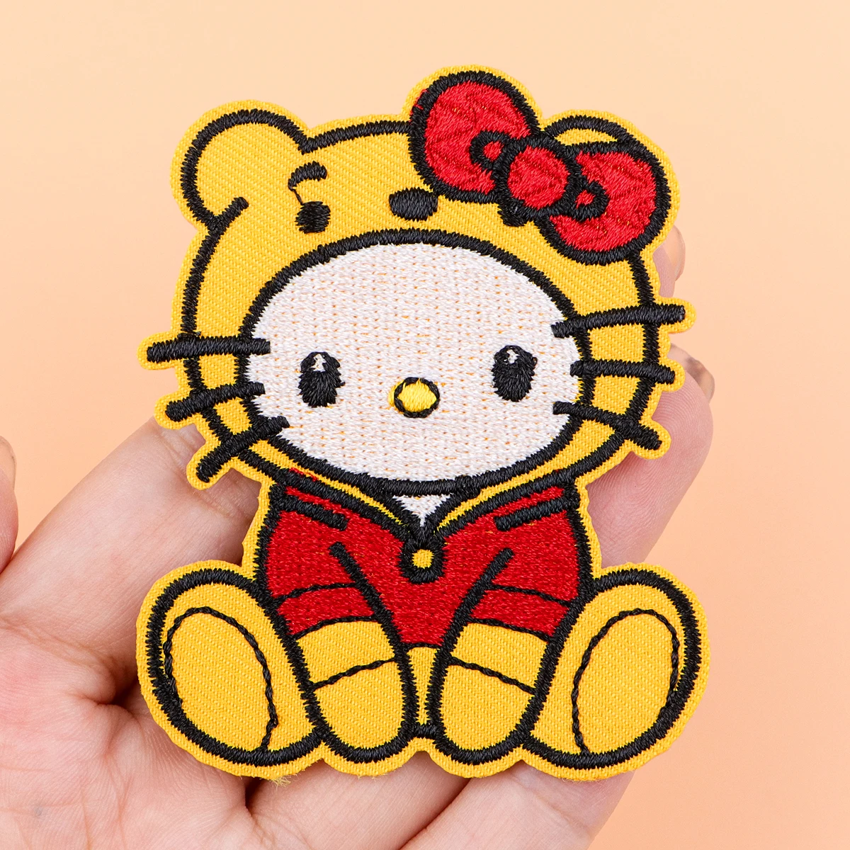 Toppe ricamate di Topolino Toppa di animali carini per abbigliamento Toppe termoadesive su zaini Adesivi per giacche fai da te per gli amici