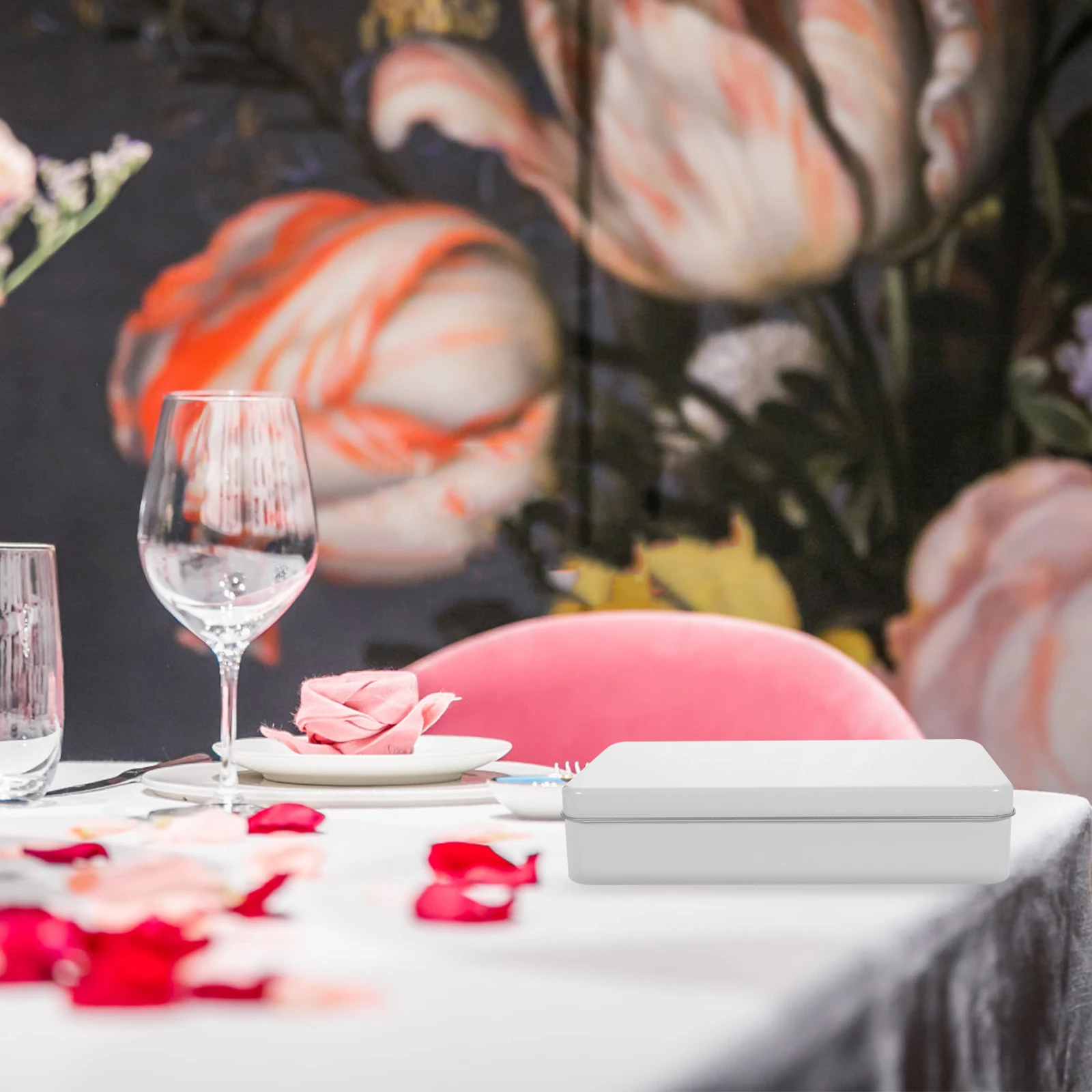 

Tiramisu Packaging Cookie Tin Storage Case Small Gift Box For Party Favors Birthday Easter Christmas Biscuit Tin Box Candy