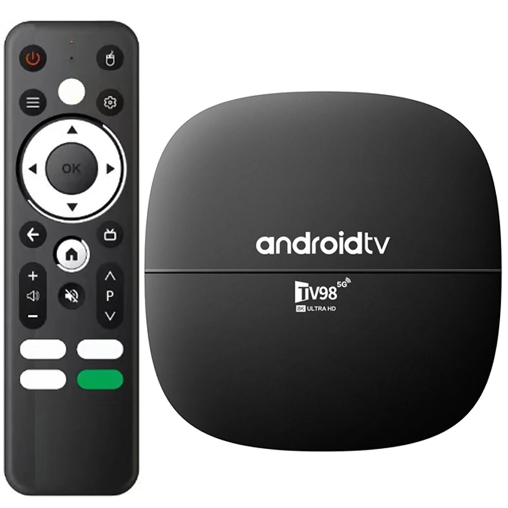 TV98 ATV Android 13.0 Smart TV Box Dual WIFI BT4.0 4K HD Set Top Box Allwinner H313 Quad Core TV Box Android TV Box