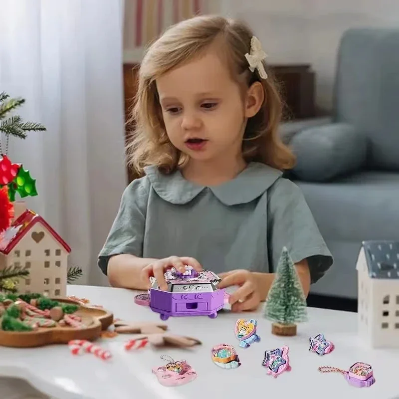 Zestaw do tworzenia biżuterii dla dziewczynek: koraliki, rękodzieło, księżniczka, DIY, pierścionki, magiczny zestaw, zawieszki, breloczki, kolorowe koraliki, zabawka dla dzieci, prezent urodzinowy