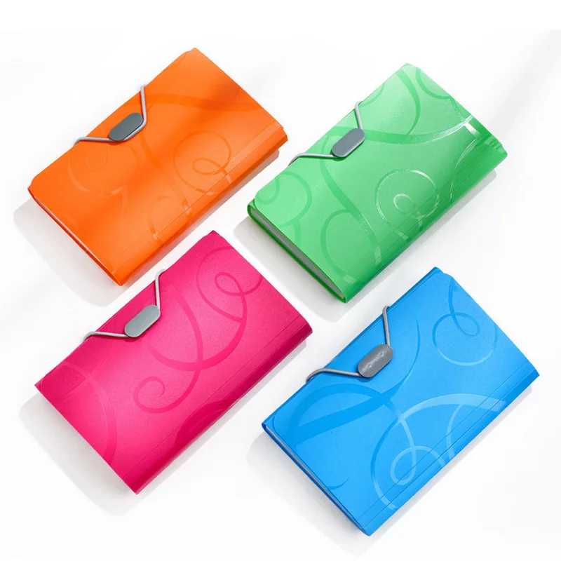 A6 Money Budget Storage Folder Collect Album Card Book Photo Organizer portafoglio espandibile organic Bag Data File Pouch Family Folder