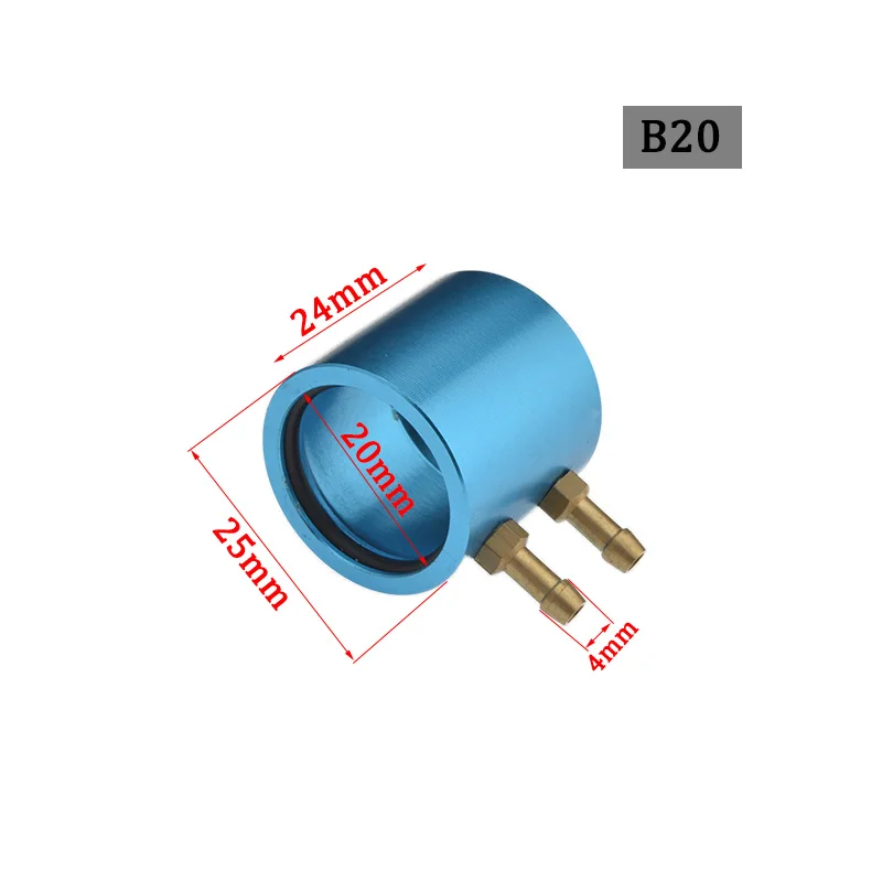 RC Boot Goede Kwaliteit Aluminium CNC Marine Motor Waterkoeling Jas voor RC Boot B20/B36/B40 ID 20/36/40mm Borstelloze Motor