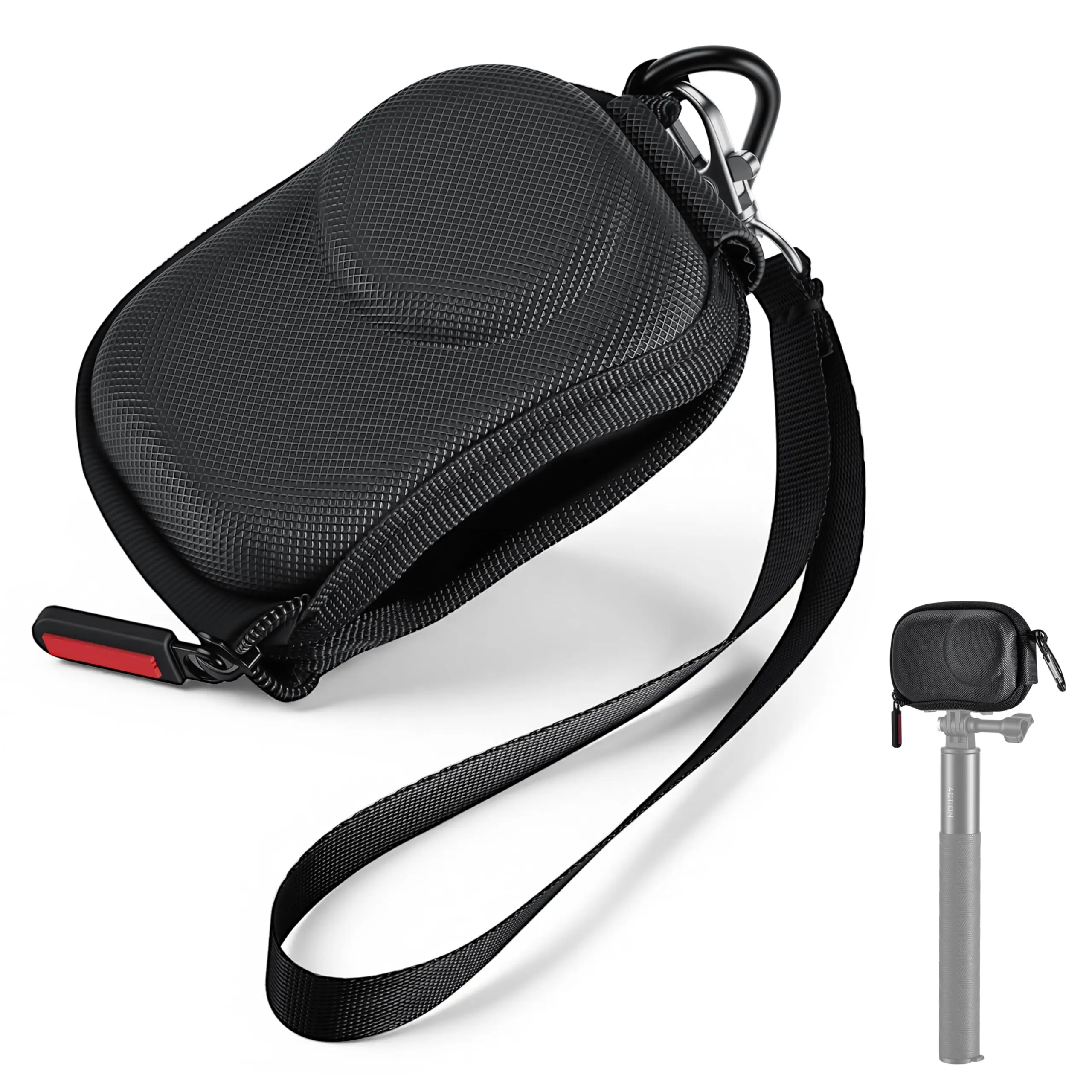 Osmo Action 6 Tasche für DJI Kompakte Tragetasche für DJI Osmo Action 6 Linsenschutz Outdoor-Aktivitäten Vlogging Reisetasche