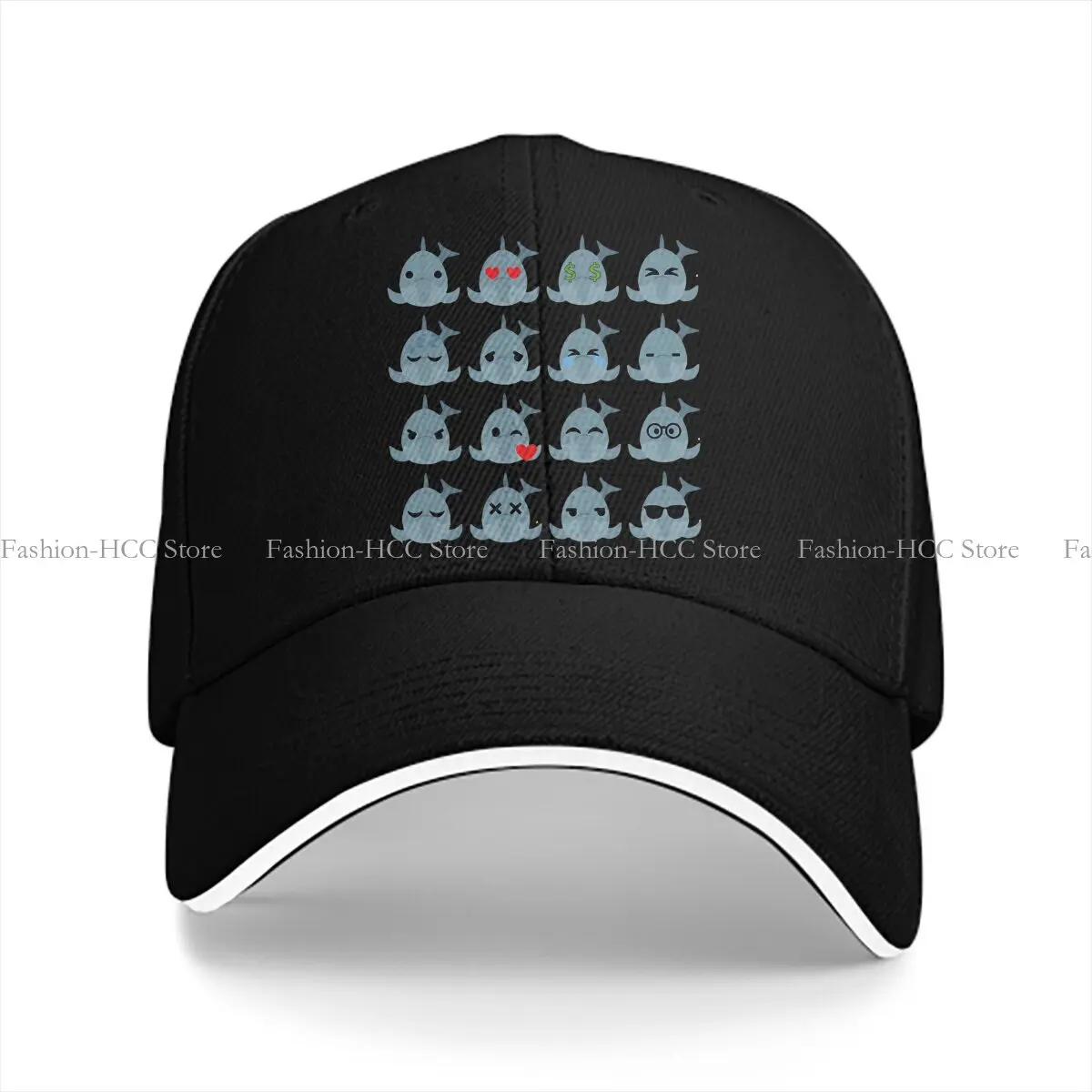 Expressions Solid Color Baseball Caps Peaked Cap Dolphin Sun Shade Hats Men Women