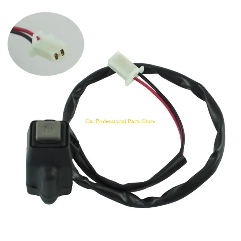 R53D Universal ATV Dit Bike Motorcycle MOTOBAR STOYAGE MOTOBIE D'ALLUMATION MOTOBILIT BOUTON AVEC CONNECTEUR CANNUS