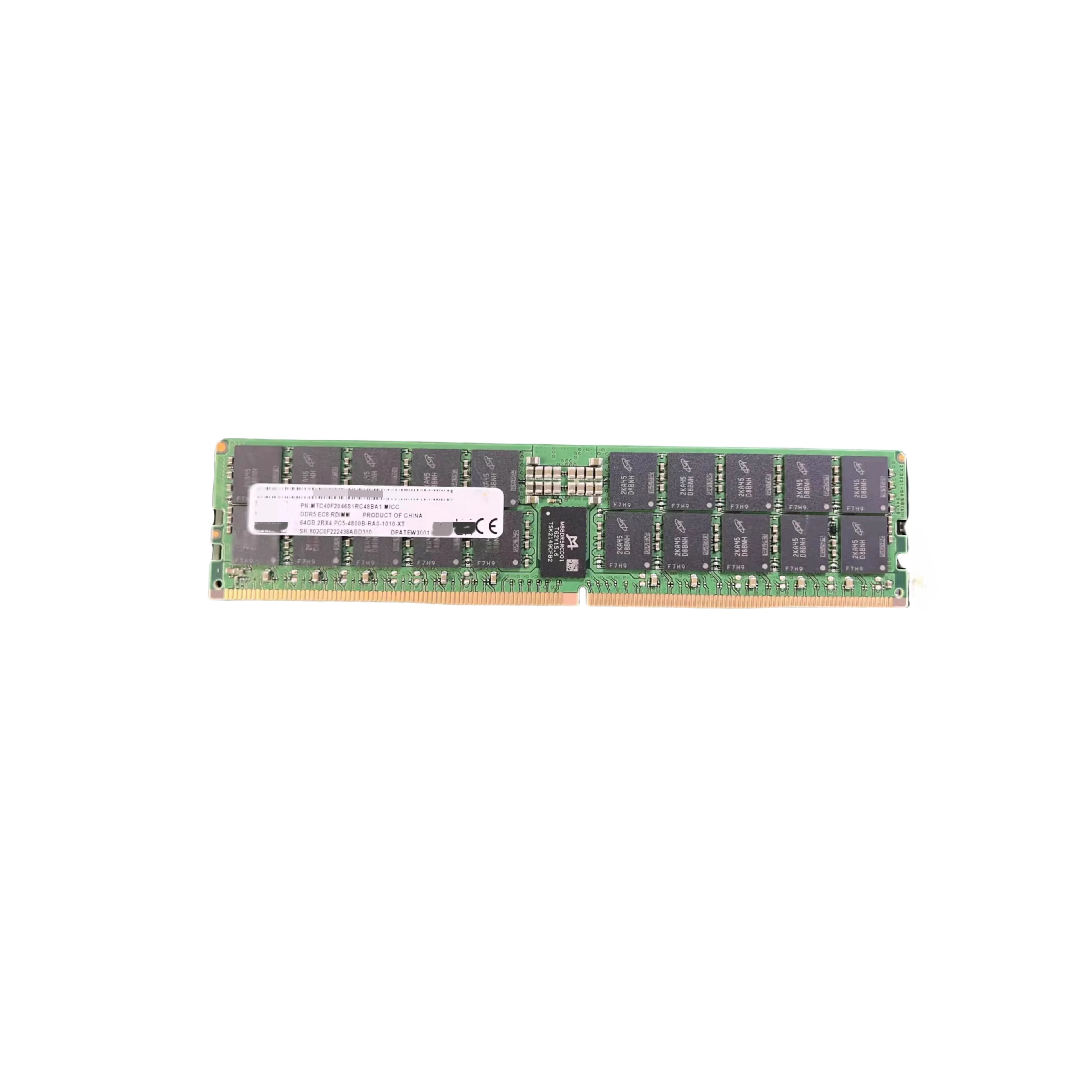 

MTC40F2046S1RC48BA1 64G 2RX4 PC5-4800 DDR5 REG