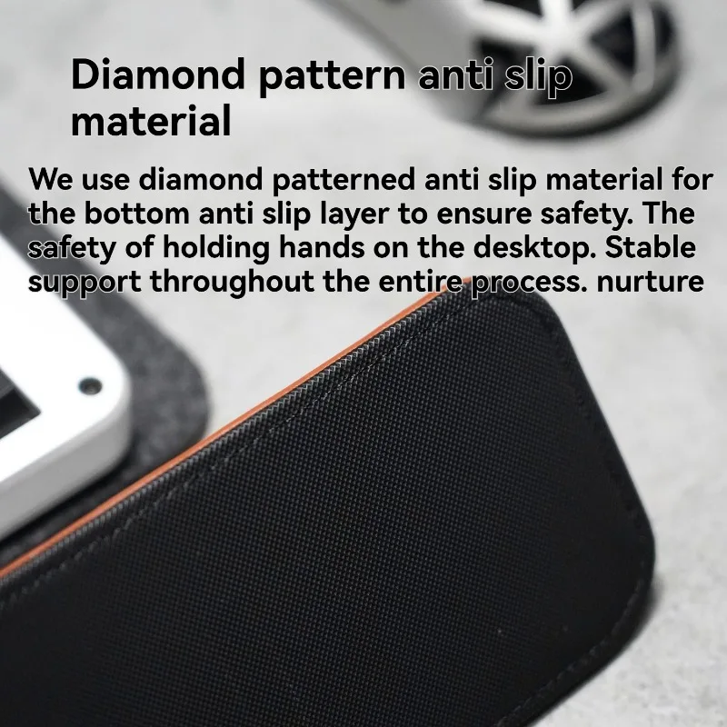 GWST-1 Memory Sponge Hand Rest Customized Leather Wrist Rest Waterproof Ergonomic Gaming Mechanical Keyboard Accessories Gift