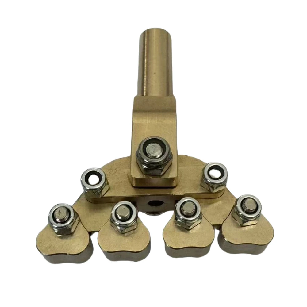

Guitar Fractal Fret Press Metal Guitar Fret Installation Tool Variable Radian Pressure Head Suit for Various Radius Fretboard
