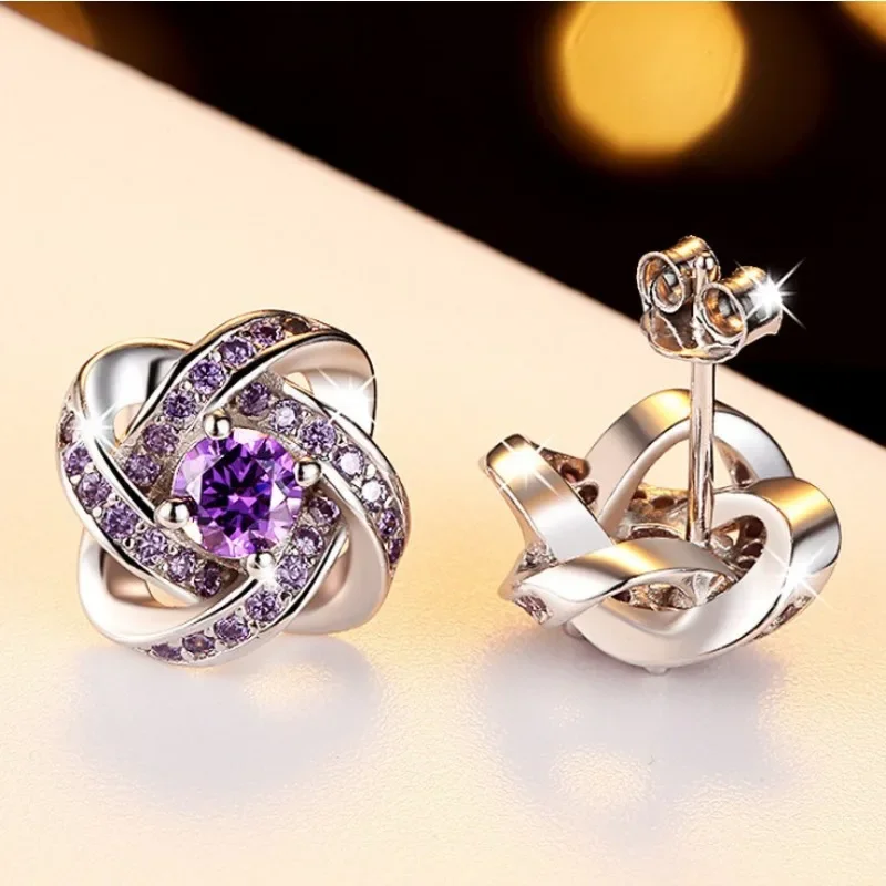 سيرغيجي Жыыы حساسة تصميم وأقراط النساء حفل زفاف اكسسوارات مع زركونيا رائعة سيدة شيك مجوهرات #4