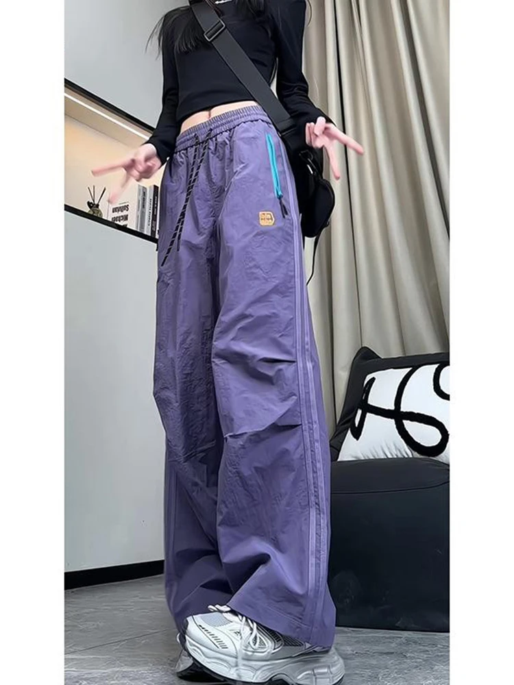 

Qui Dry Ice Silk Men's Summer Thin Design Casual Pants Outdoor Sports Leisure Trousers Folded Soldier Workwear Straight Leg...