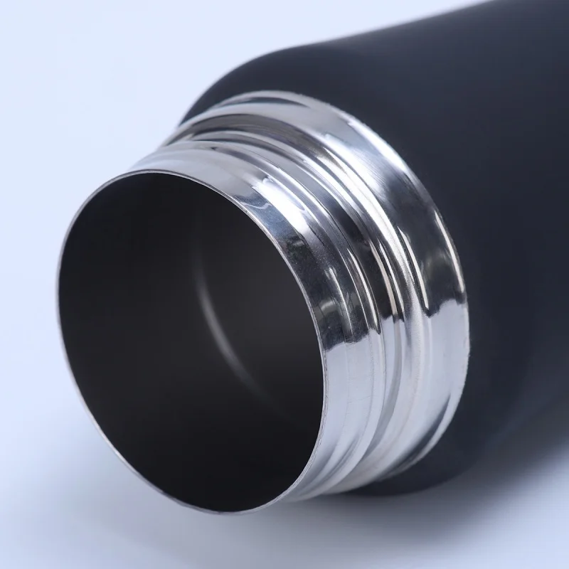 JUSTINLAU بقعة السلع 600/750 مللي كوب قارورة عازلة كوب للفاكهة الاطفال كوب بقشة فراغ قوارير الفولاذ المقاوم للصدأ السفر زجاجات مياه حرارية