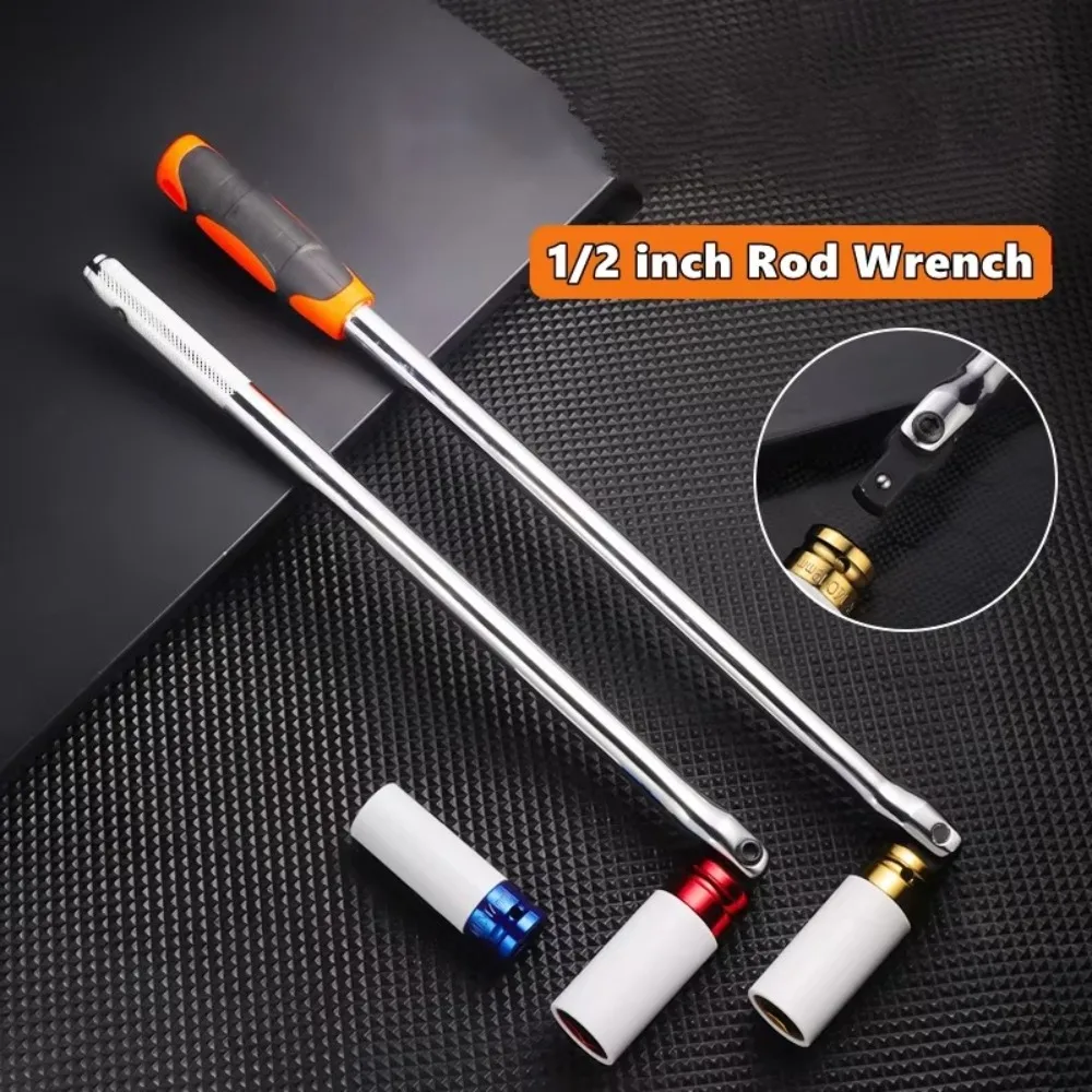 

1/2'' Socket F Rod Wrench 18'' Length 15'' Length Torque Wrench Activity Head Strong Lever Long Force Bar Industrial Application