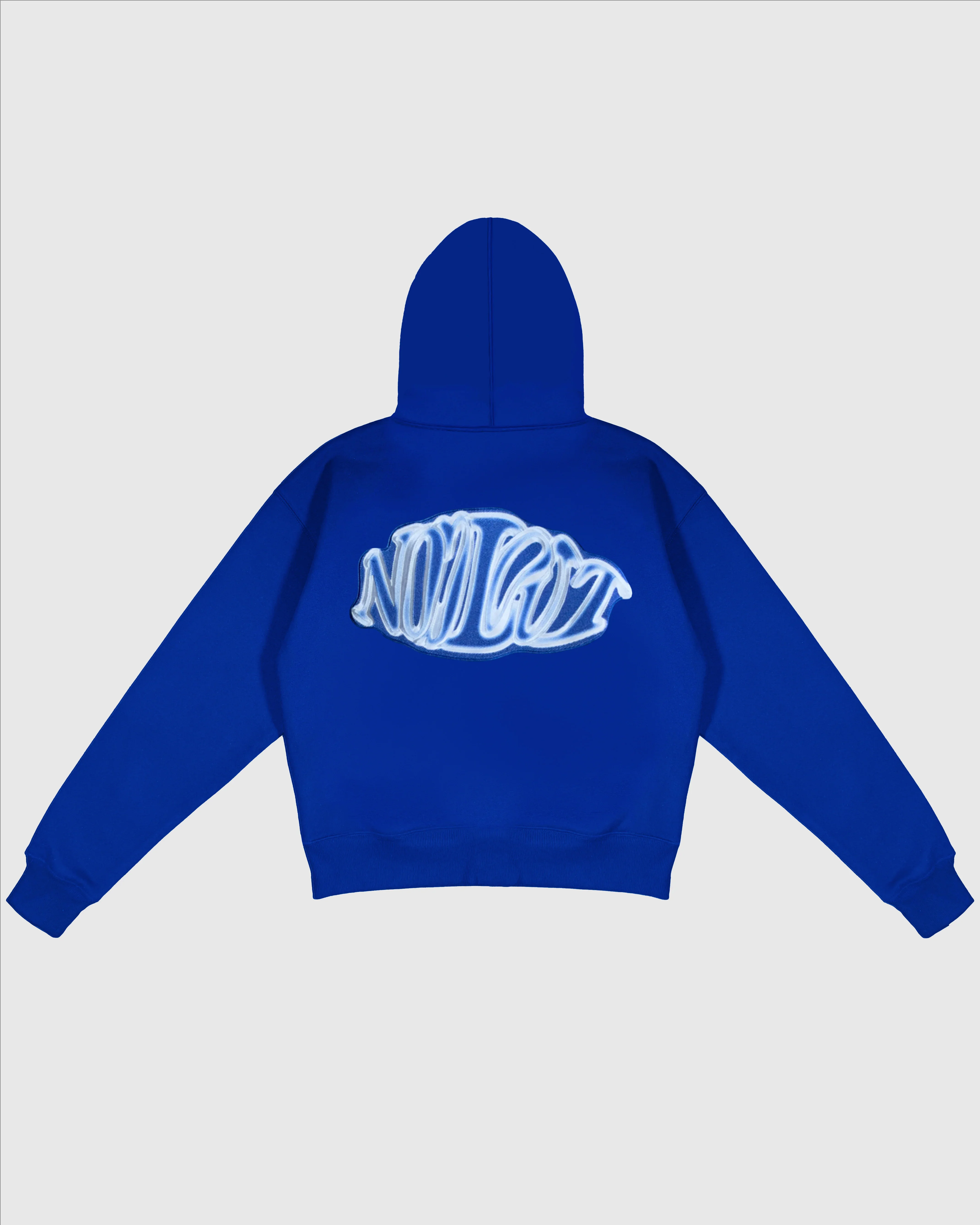 

Y2K уличный стиль синяя толстовка с капюшоном мужская модная куртка с буквенным принтом модный массивный топ большого размера для стильных младенцев