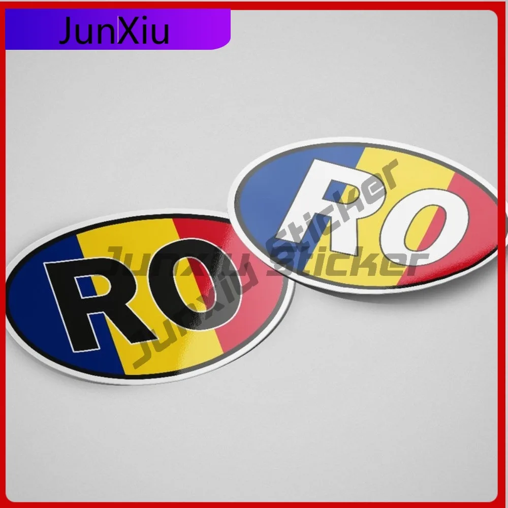 

Romania RO Sticker Creative Campers Cars Waterproof Funny Trunks Motorcycle Helmet Waterproof Anti UV Auto Accessories Car