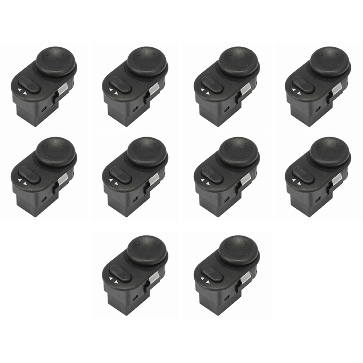 10X Side Mirror Rear View Mirror Switch Adjust Control Knob for Vauxhall Astra-G Opel Zafira Corsa Vectra Meriva 9226863