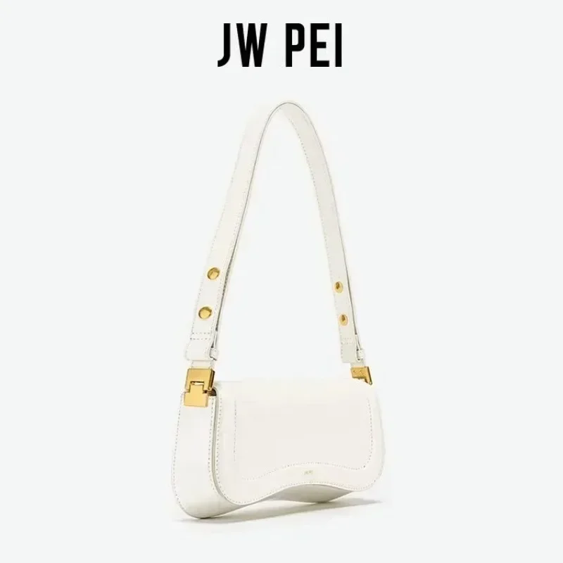 2024 New JW PEI Women\'s Fashion Adjustable Crossbody Bag Elegant Retro Underarm Saddle Bag