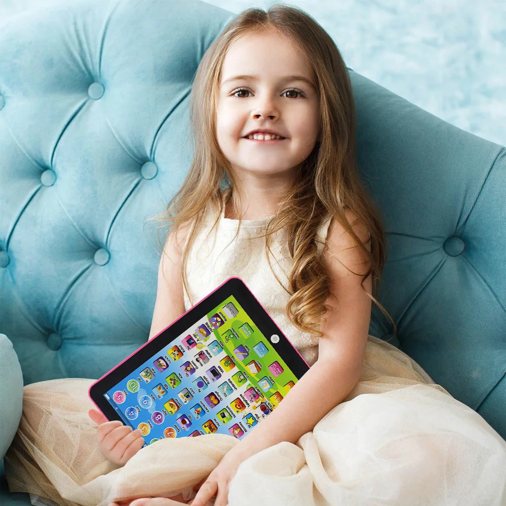 Peuter Educatieve Tablet Sensorisch Speelgoed Voor Jongens Van 2-4 Jaar, Kinderen Voorschoolse Leeractiviteiten Spelletjes Elektrische Interactieve Laptop