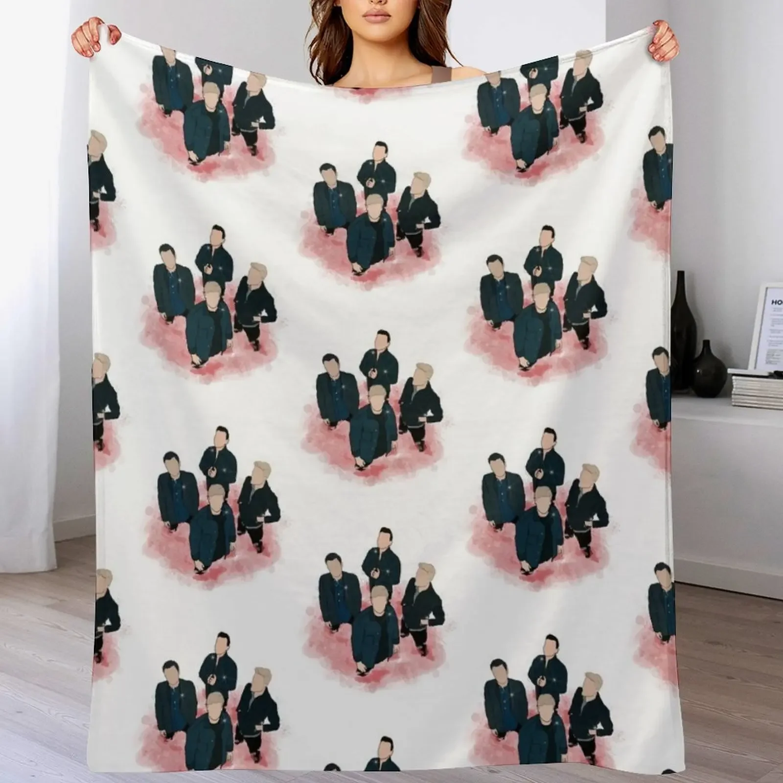 

Westlife Throw Blanket Outdoor Soft Blanket for Picnic Beach Camping