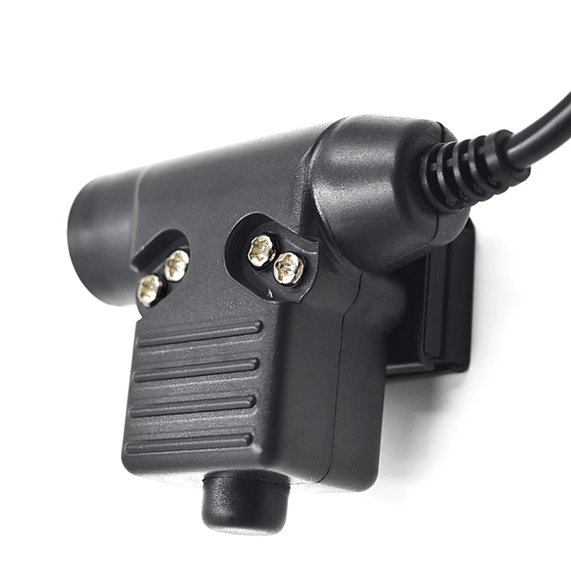 U94 7,0 мм PTT кабель адаптер для гарнитуры 2PIN для Baofeng UV-5R UV-S9 Plus UV-82 AR-152 Walkie Talkie двустороннее радио