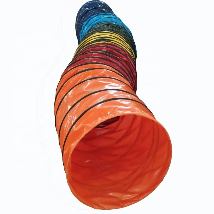 

Waterproof Outdoor PVC Dog Agility Tunnel Saddle Bag Jumbo Sand Bag For Pet Training Heat Sealing Technique