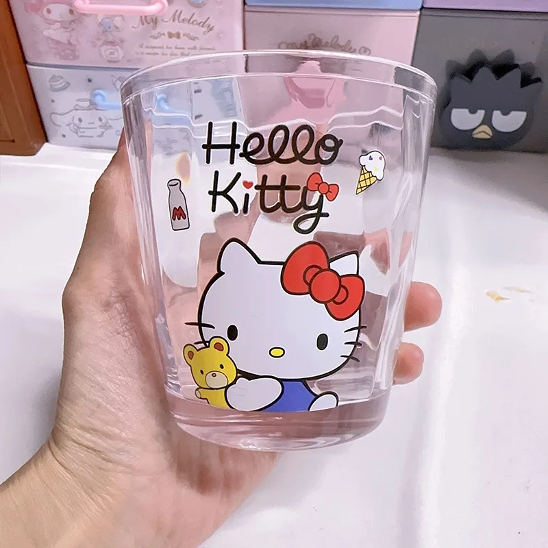 Tasse de toilette quotidienne pour fille Hello Kitty, motif dessin animé, pour brosser et rincer les dents, cadeau pour couple, cadeau pour meilleure amie, vente en gros