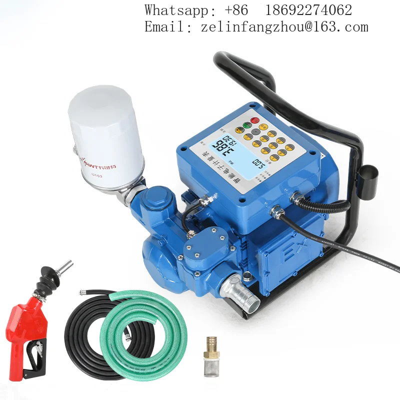 CAVITT Portable 12V 24V DC Self Priming Explosion Proof  Fuel Pump for Marine Boat Vehicle Refueling Heavy Duty