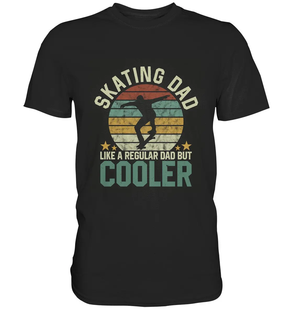 

Skating Dad Father Father'S Day Skater Skateboard T Shirt