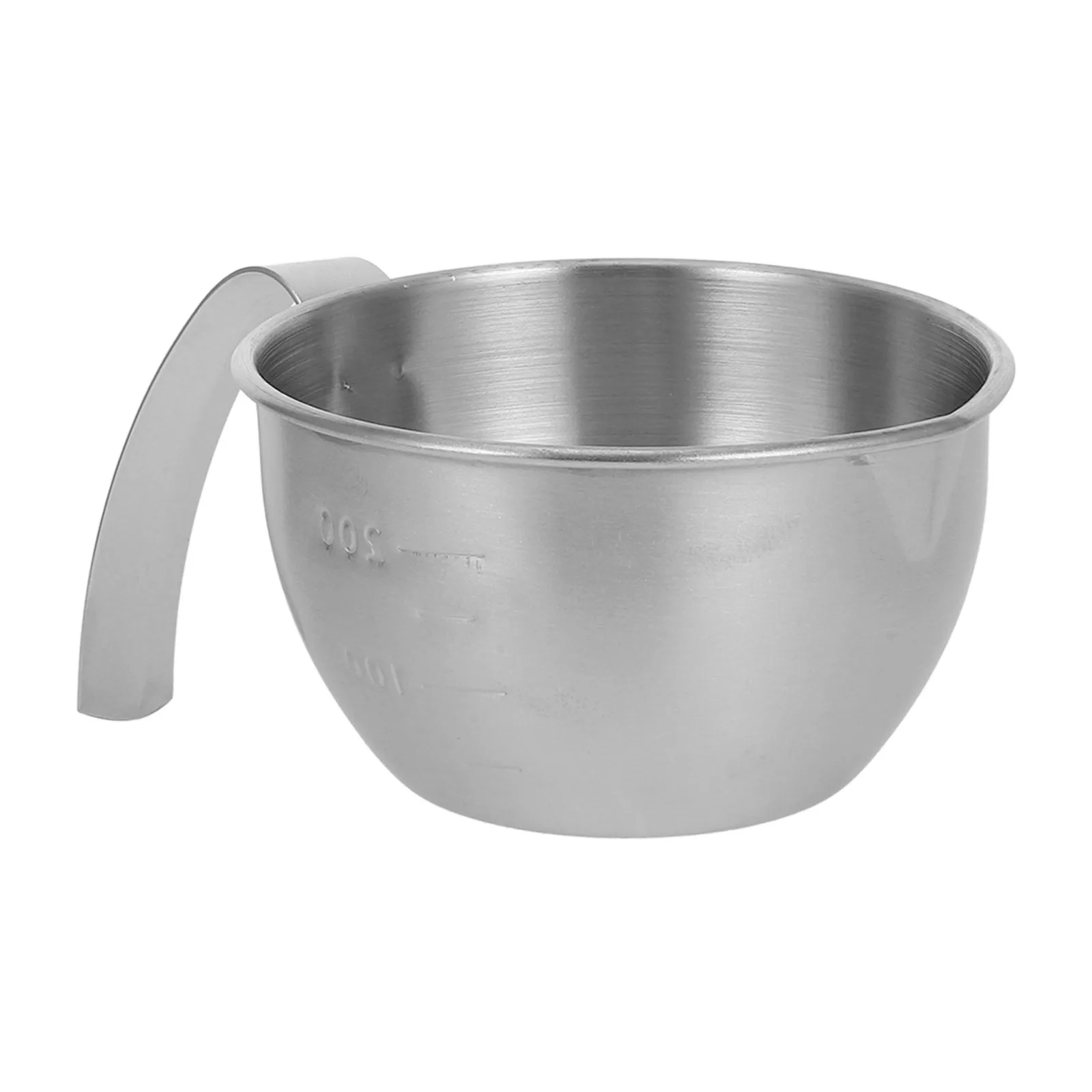 

200Ml Stainless Steel Measuring Cup With Handle For Kitchen Mixing Baking Sauce Oil Storage Food Prep Bowl Liquid Measuring Jug