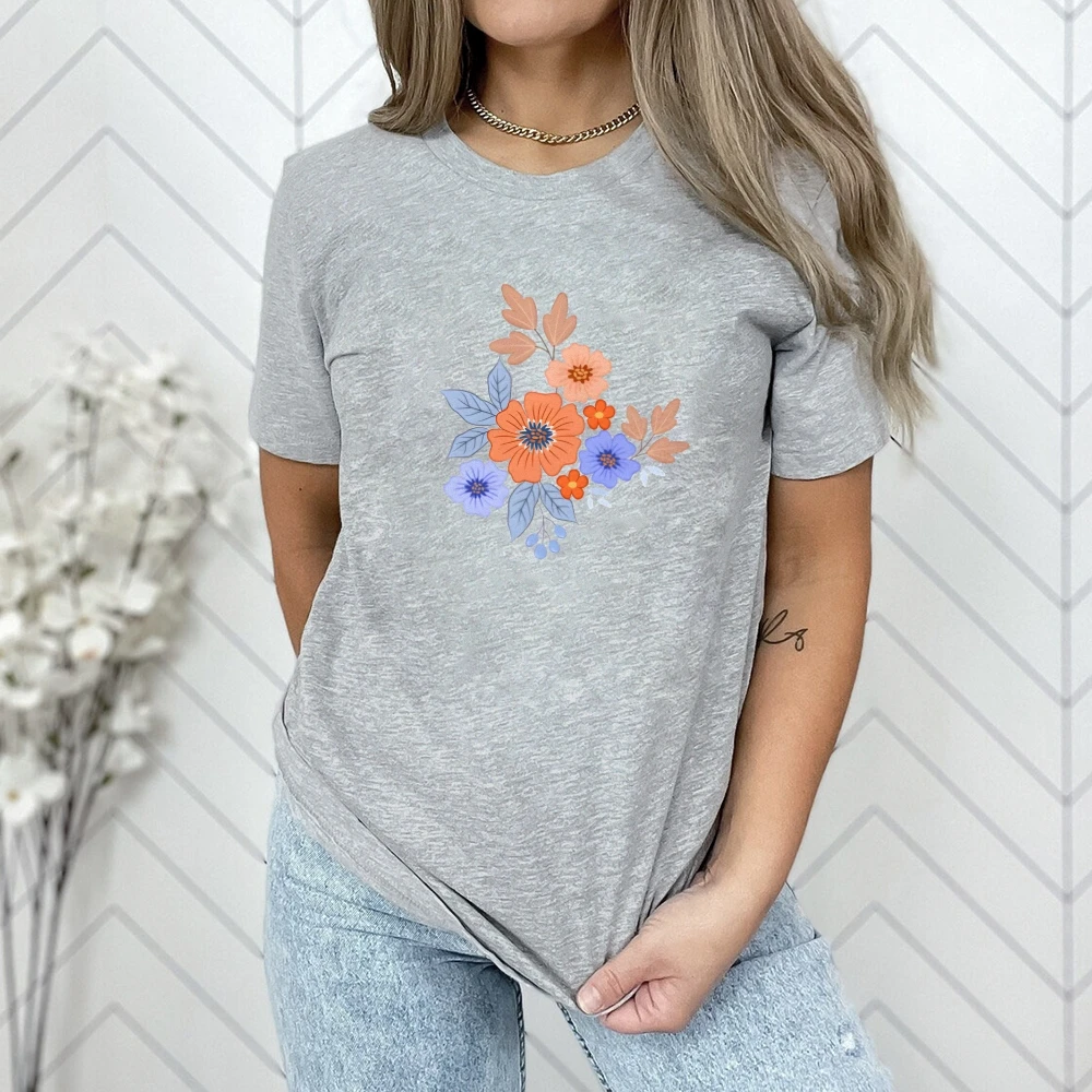 

Unisex Fit Cotton Tops Tailored For Woman Clothing Cute Core Y2K Tee Features Fade Resistant Both Stylish Practical Long Lasting