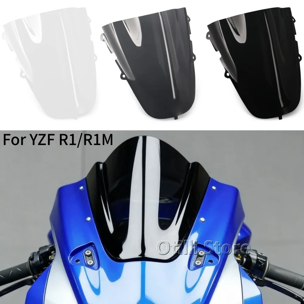 

Новое ветровое стекло Double Bubble для мотоциклов YAMAHA YZF-R1 YZF-R1M YZF R1 M R1M 2020 2021 2022 2023 2024 2025