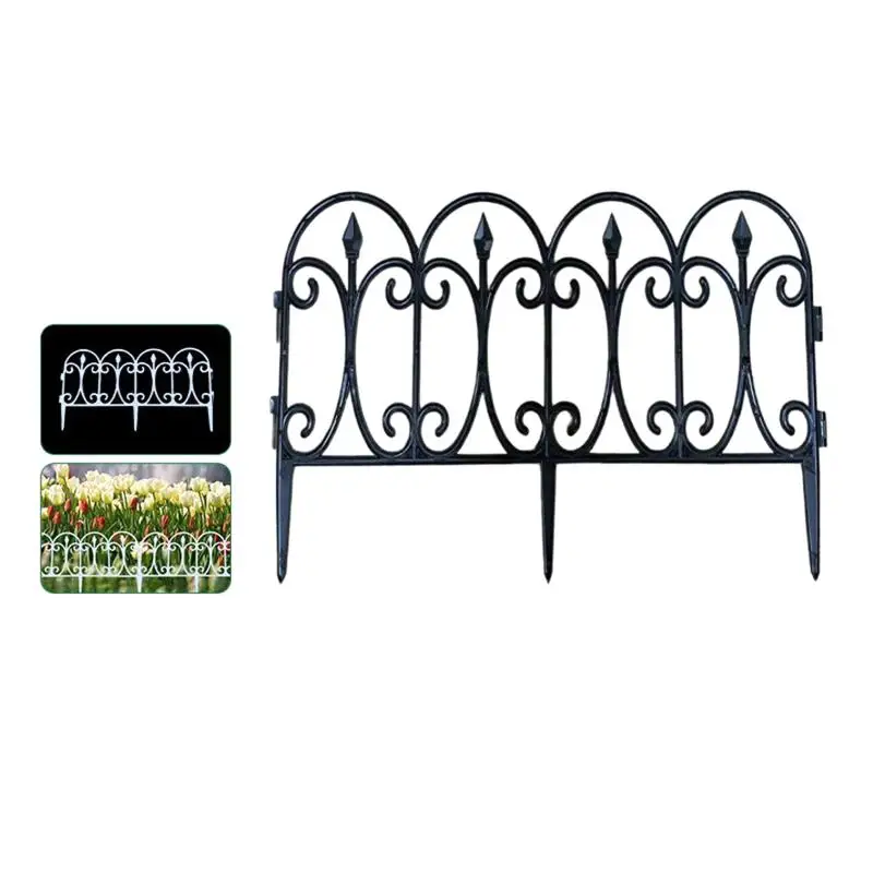 Landscape Wire Garden Fence Rustproof Decorative Folding Border Outdoor Metal Edge for Patio Pathway Protection Flexible Design