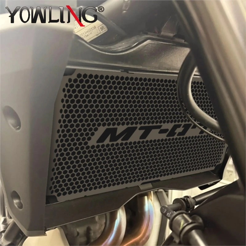 

2026-2027 MT-07 Aluminium Radiator Grille Guard Cover Protector For Yamaha MT-07 MT07 MT-07 Y-AMT 2025 Motorcycle Accessories