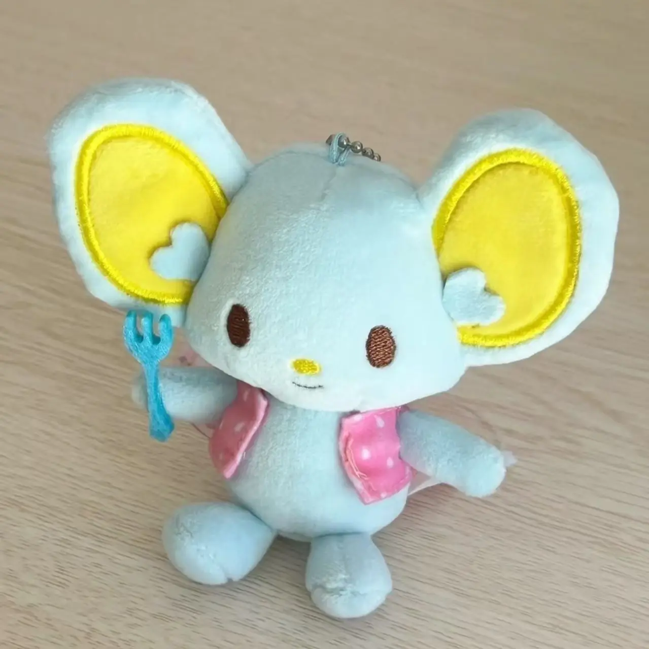 Neue Kawaii Sanrio MyMelody Guter Freund Frando Plüsch Puppe Anime Cartoon Weiche Die Kleine Maus Gabel Anhänger Puppe Zubehör Geschenke