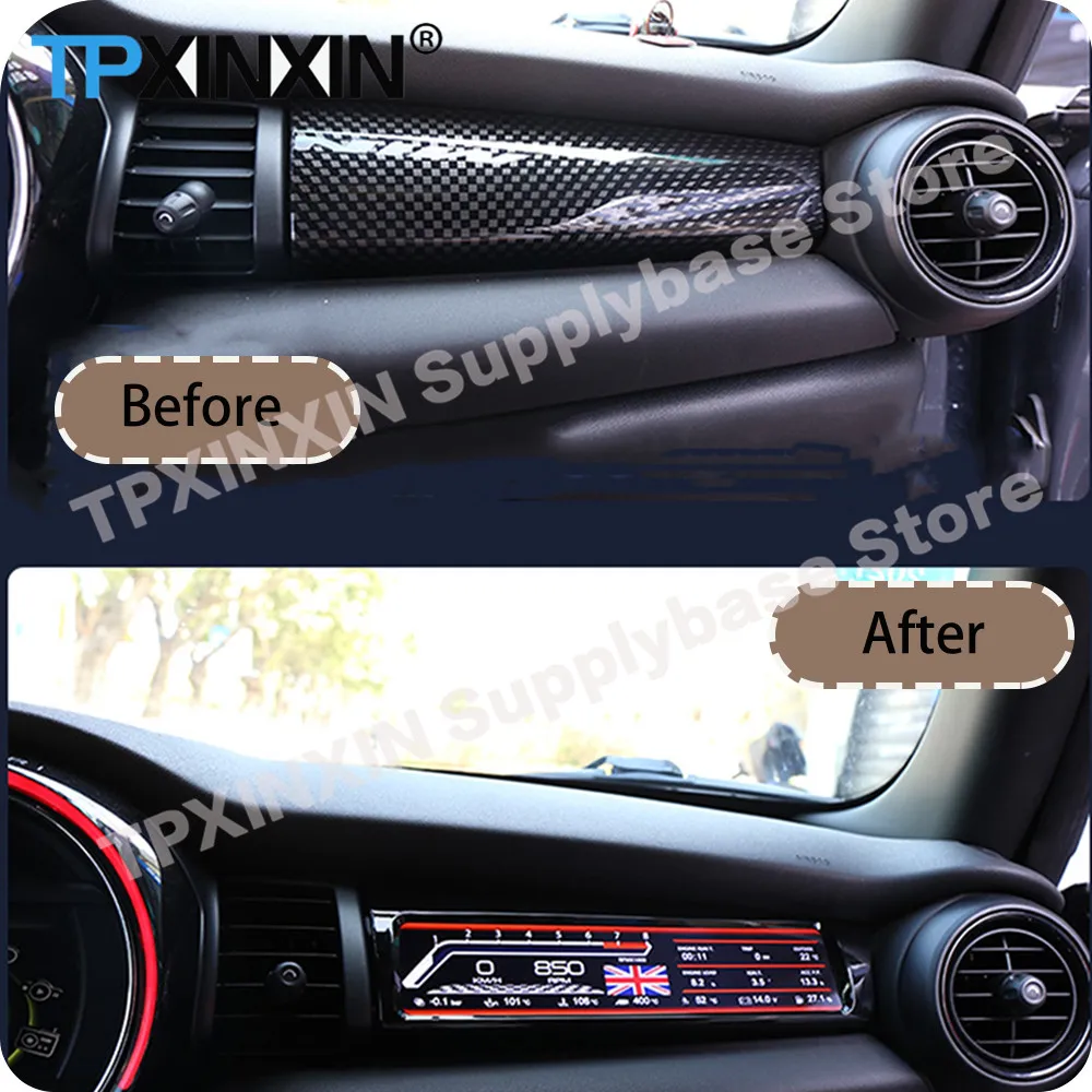 Mile/Kilometer FOR BMW MINI F55 F56 F57 2015~ 2020 Co-pilot LCD Instrument Cluster Display Virtual Cockpit Instrument 2025 NEW