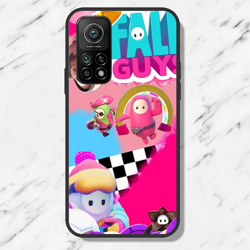 F-Fall G-Guys Game Phone Case For Xiaomi 12U 12pro Redmi 6 6A 7 7A K40pro Note8 Note9 Black Shell