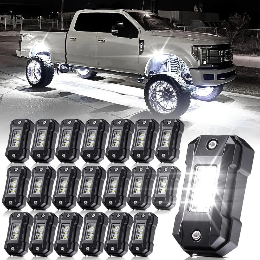 R4 White Led Rock L… - image