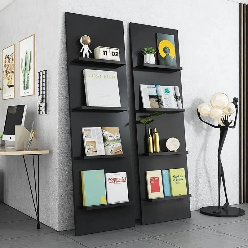 

Magazine rack bookshelf online celebrity floor storage rack display rack publicity materials display rack books and newspapers