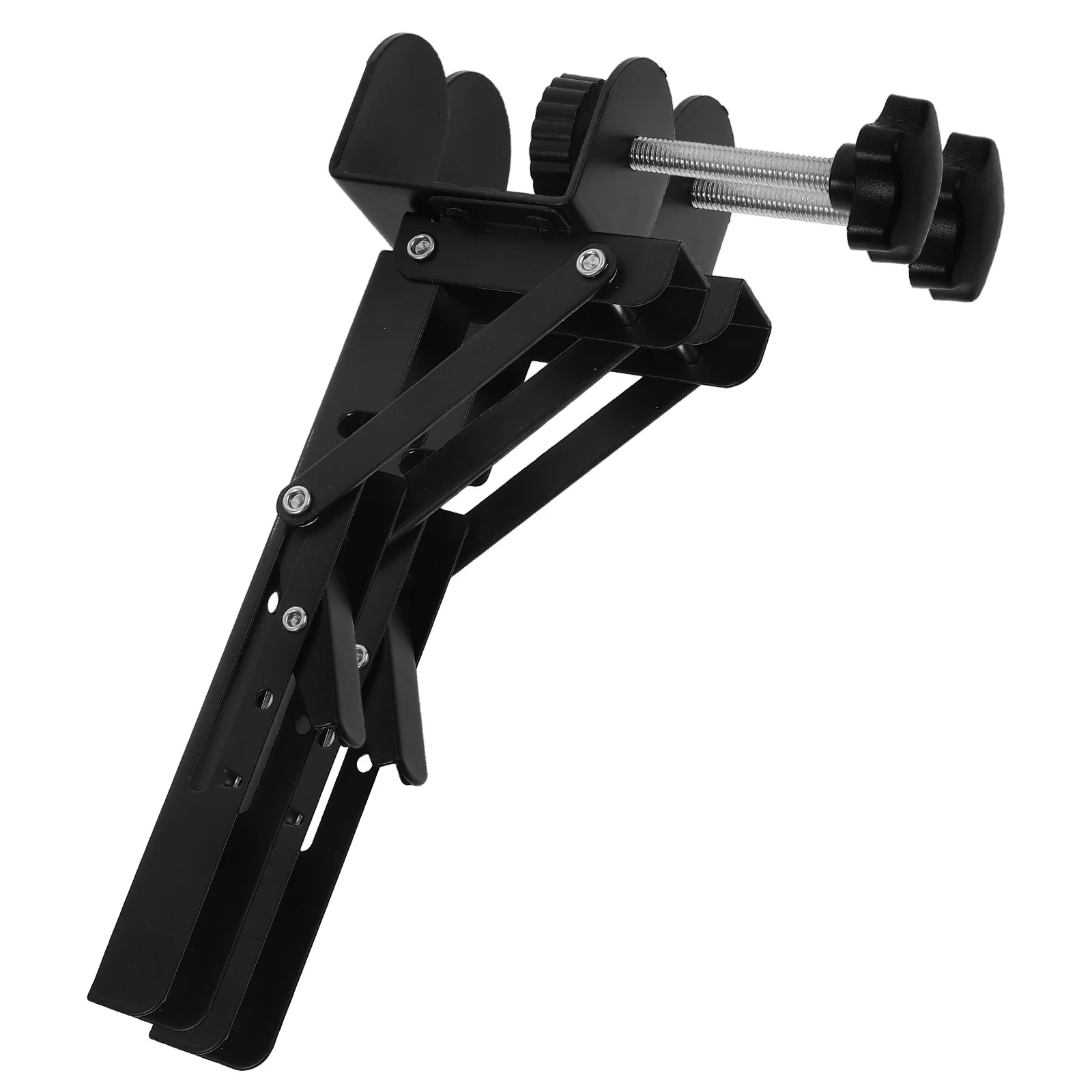 

2Pcs Computer Desk H Rest Adjustable Clamp Shelf Connector Aluminum Profile Ergonomic Support Construction