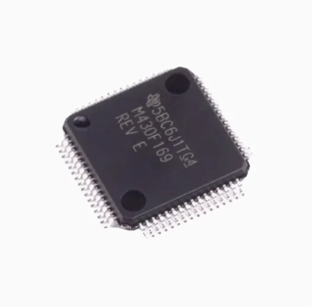 1pcs Original Genuine LQFP64 MSP430F169IPMR 16-bit Microcontroller (MCU)