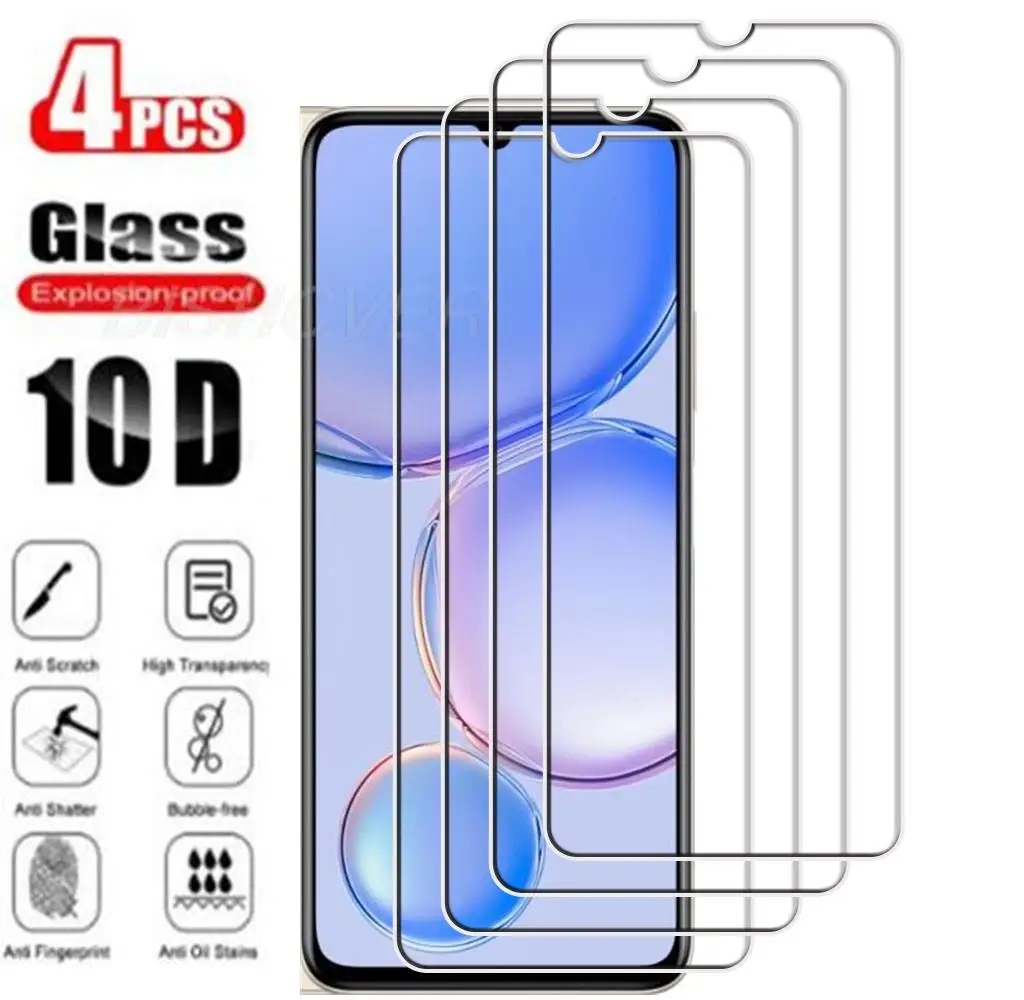 4Pcs Tempered Glass For Huawei Nova Y71 6.75