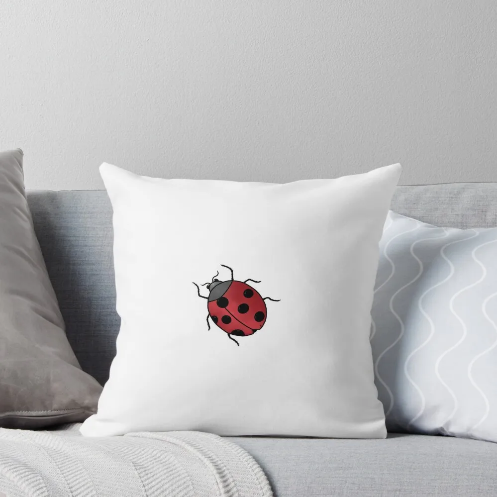 ladybug Throw Pillow Decorative Cushions For Luxury Sofa Christmas Pillow Pillow Case