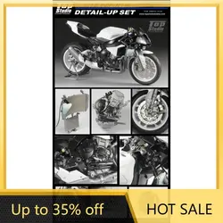 Top Studio 1/12 Model Motorcycle YZF-R1M Detail-up Set Resin Parts Hobbyist Gift Hand Made Arts TD23219