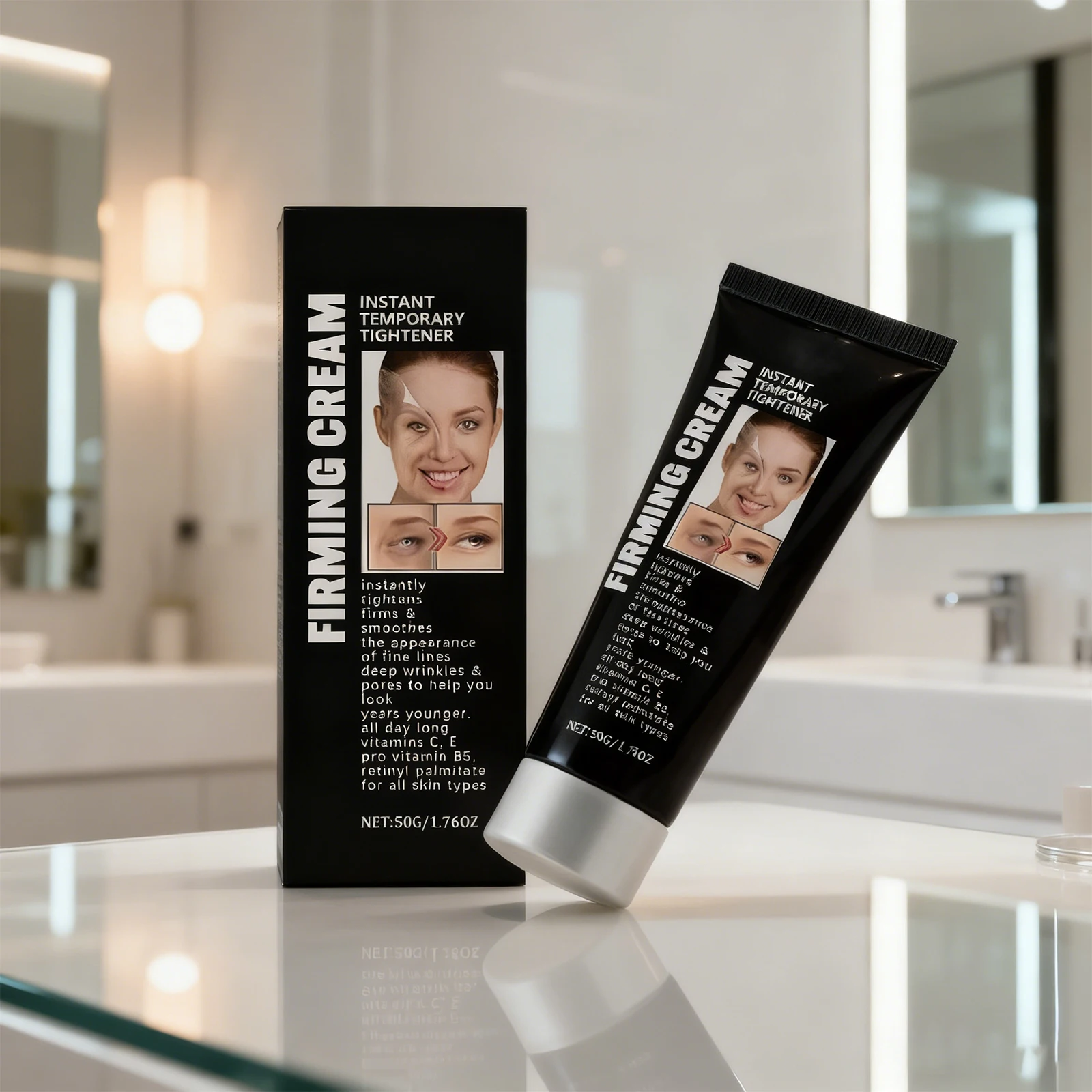 

Tightening Cream Anti Wrinkles Lifting Firming Nourishing Fade Fine Lines Smoothing Brightening For Loose Facial Skin Daily 50g