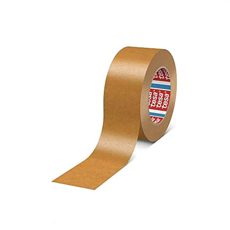 tesa 4341 brown textured paper crepe paper tape car spray masking high temperature tape high viscosity no trace