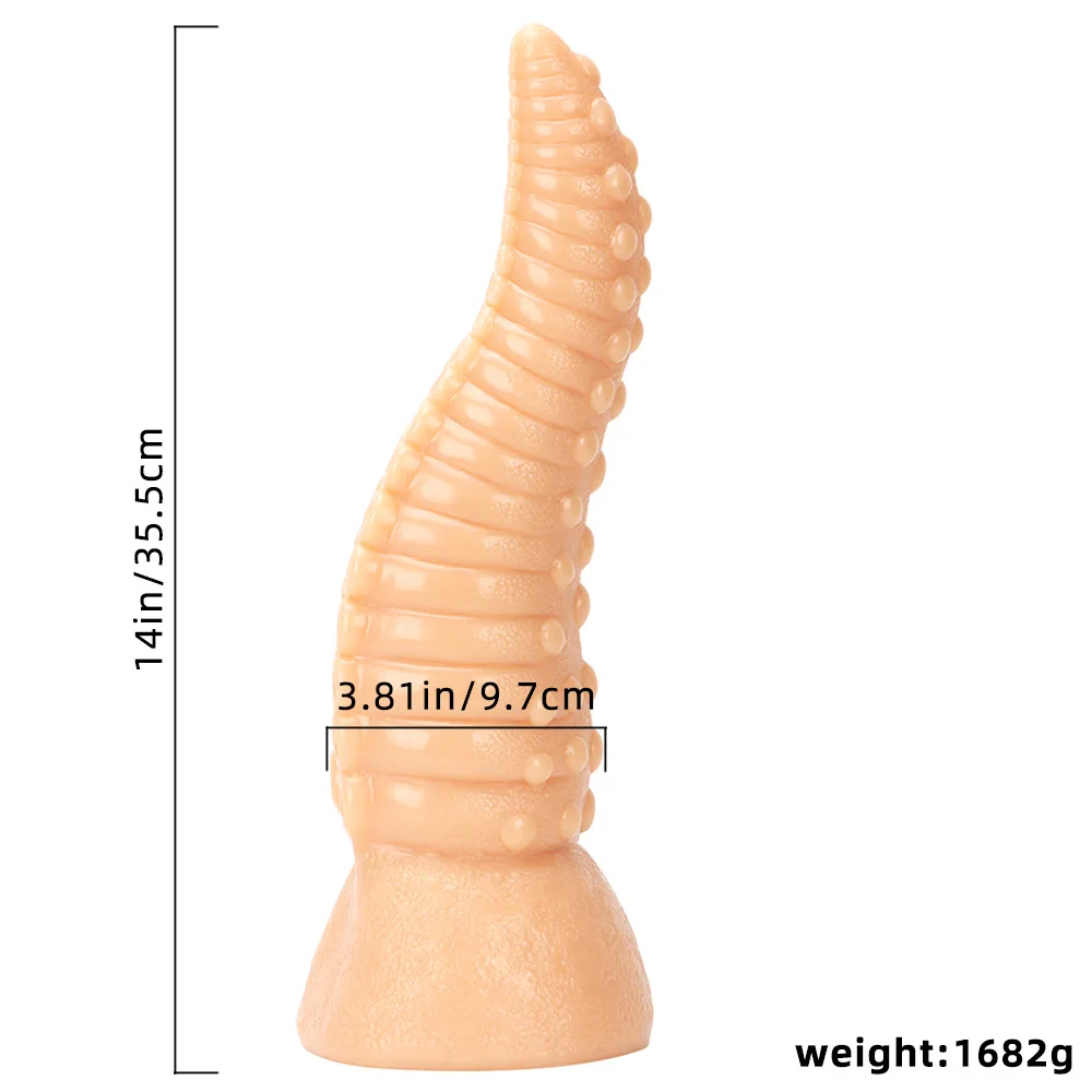 10cm Octopus Tentacles  Large Gradually Coarse Anal Expander Anal plug