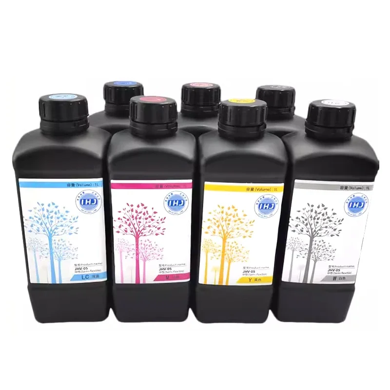 Magic Hero New 1000ml UV ink JHV-70 Compatible for Toshiba CE4 Ricoh G5 G6 UV Printer hard uv ink