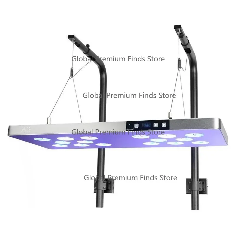 Full Spectrum RGB LED Aquarium Light Aluminum Shell Coral Reef Simulated Fish Tank Lighting Marine Aquatic Environment Care