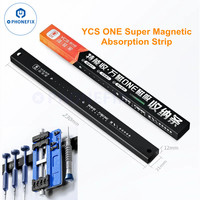 YCS ONE Strong Magnetic Absorption Strip for Phone Repair Screwdriver PCB Fixtures and Other Metal Storage Office Home Tools