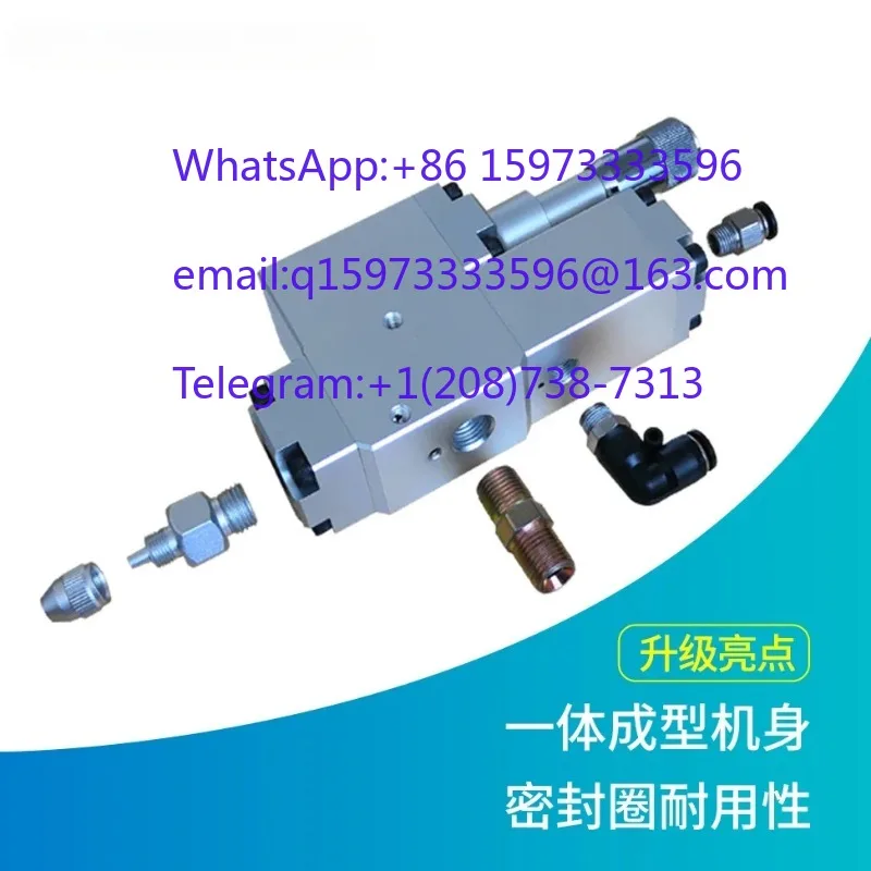 Adjustable Grease Dosing Valve and Automatic Quantitative Controller with Suction and Anti Drip for Lubrication Systems