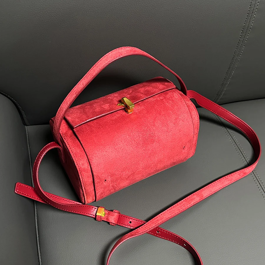 Fashion Single shoulder crossbody bag women Korean small retro box small square bag scrub/pu leather purse and handbags bolsa